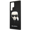 Karl Lagerfeld Saffiano Ikonik Karl`s Head - Etui Samsung Galaxy S22 Ultra (czarny)