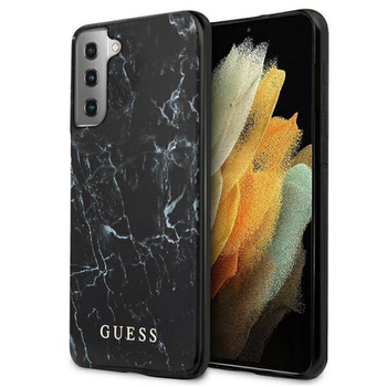 Guess Marmor - Samsung Galaxy S21+ (Schwarz)