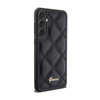 Guess Quilted Metal Logo - Samsung Galaxy S23 FE Hülle (Schwarz)