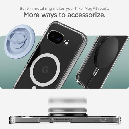 Spigen Ultra Hybrid MagSafe - tok a Google Pixel 9a készülékhez (fehér)