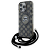 Karl Lagerfeld IML Crossbody Monogram Karl & Choupette Head MagSafe - iPhone 16 Pro Case (noir)