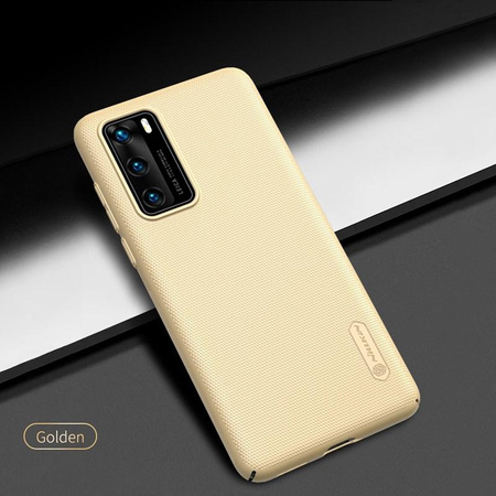 Nillkin Super Frosted Shield - Huawei P40 Case (Golden)