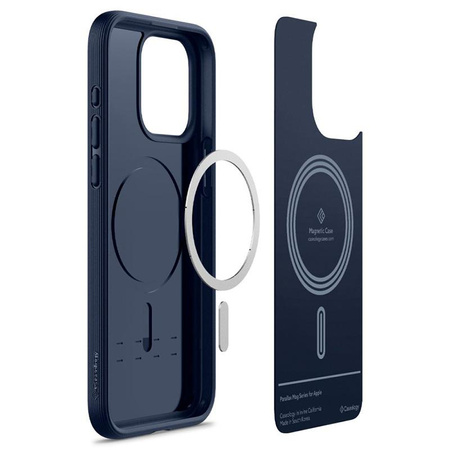 Spigen Caseology Parallax Mag MagSafe - Etui do iPhone 15 Pro (Midnight Blue)