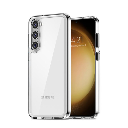 Crong Crystal Shield Cover - Samsung Galaxy S23 tok (átlátszó)