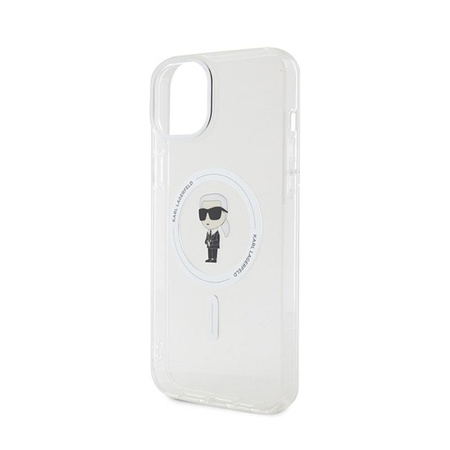 Karl Lagerfeld IML Ikonik MagSafe - Case for iPhone 15 Plus (Transparent)