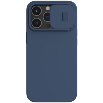 Nillkin CamShield Silky - Apple iPhone 13 Pro Case with Camera Cover (Midnight Blue)