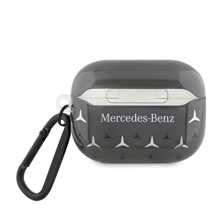 Velký hvězdný vzor Mercedes - pouzdro AirPods Pro (černé)