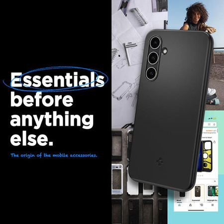 Spigen Thin Fit - Gehäuse für Samsung Galaxy S23 FE (Schwarz)