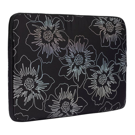 Kate Spade New York Puffer Sleeve - MacBook Pro 14" / Notebook 14" Hülle (Hollyhock Iridescent Black)