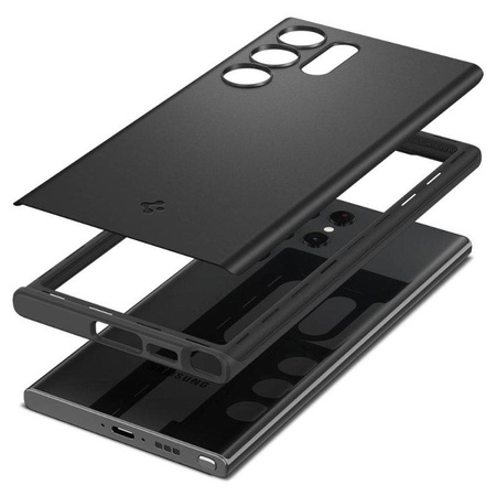 Spigen Thin Fit - pouzdro pro Samsung Galaxy S23 Ultra (černé)