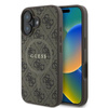 Guess 4G Ring Classic Logo MagSafe - iPhone 16 Plus tok (barna)