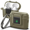 Spigen Lock Fit - Pancéřované pouzdro pro Apple AirPods Pro 1 / 2 (Vintage Khaki)