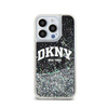 DKNY Liquid Glitter Big Logo - iPhone 14 Pro Case (black)