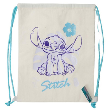 Disney Stitch - Rucksack / Kordelzug Tasche (30 x 40 cm)