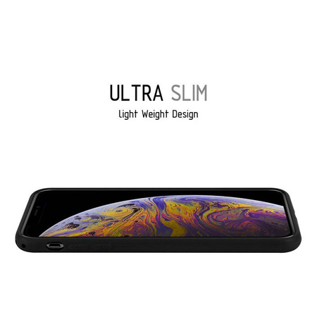 Crong Soft Skin Cover - Etui iPhone Xs Max (czarny)