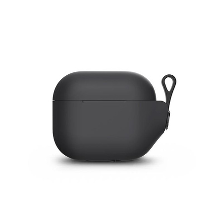Moshi Pebbo - AirPods 3 case with detachable wrist strap (Shadow Black)