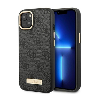 Guess 4G Logo Plate MagSafe - iPhone 14 Plus Case (black)