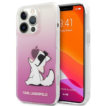 Karl Lagerfeld Choupette Fun Sunglasses - Coque iPhone 14 Pro Max (rose)