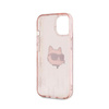 Karl Lagerfeld IML Choupette Head & Monogram - iPhone 15 / 14 / 13 Case (růžová)