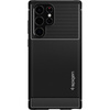 Spigen Rugged Armor - pouzdro pro Samsung Galaxy S22 Ultra (černé)