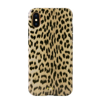 PURO Glam Leopard Cover – kryt pro iPhone Xs / X (Leo 1)