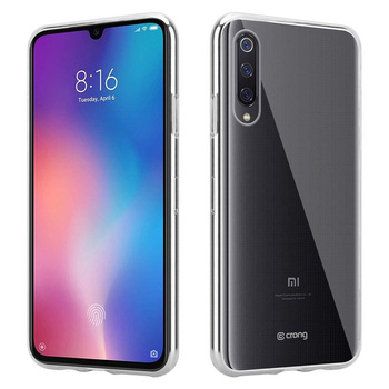 Crong Crystal Slim Cover - Xiaomi Mi 9 Case (Transparent)