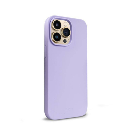 Crong Color Cover Liquid Silicone Case for iPhone 14 Pro (Purple)