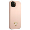 Guess Silicone Triangle Logo - iPhone 13 Case (pink)