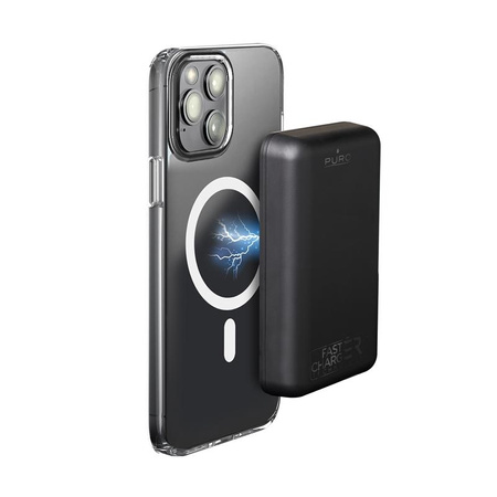 Puro PowerMag Power Bank - 5000mAh MagSafe induction power bank