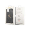 Guess 4G Big Metal Logo - iPhone 15 tok (szürke)
