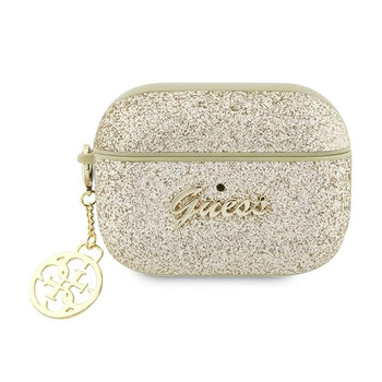 Guess 4G Glitter Flake - AirPods Pro 2 Case (Gold)