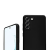 Barevný kryt Crong - pouzdro pro Samsung Galaxy S22 (černé)