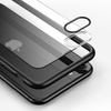 Crong Clear Cover - Etui iPhone SE (2022/2020) / 8 / 7 (czarny)