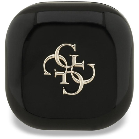 Guess 4G Metal Logo – TWS-Bluetooth-Kopfhörer + Ladeetui (schwarz)