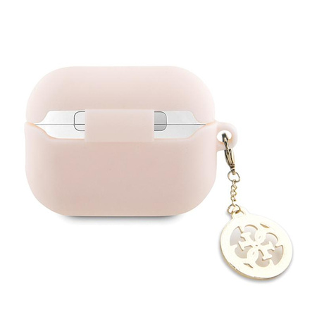 Guess 3D Rubber 4G Diamond Charm - AirPods Pro 2 Case (Pink)