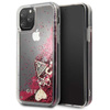 Guess Liquid Glitter Hearts - iPhone 11 Pro Case (raspberry)