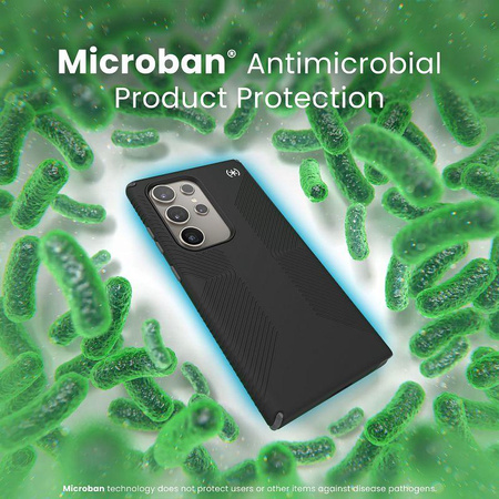 Speck Presidio2 Grip - Gehäuse für Samsung Galaxy S24 Ultra (Schwarz/Schiefergrau/Weiß)