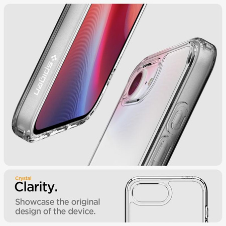 Spigen Ultra Hybrid - tok iPhone 16e készülékhez (átlátszó)