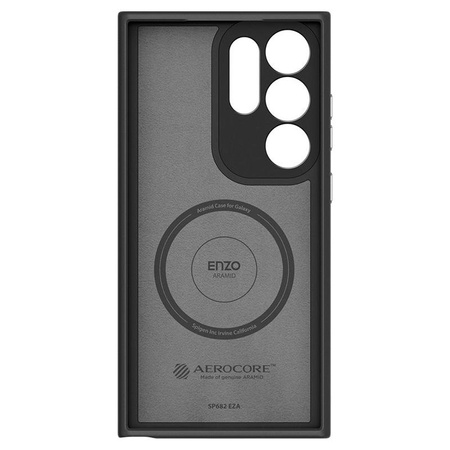 Spigen Enzo Aramid - Pouzdro pro Samsung Galaxy S24 Ultra (černé)
