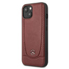 Mercedes Leather Urban Line - Étui pour iPhone 13 (rouge)