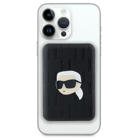 Karl Lagerfeld Karl Head Pin MagSafe - Induktion Power Bank 5000 mAh 15W (schwarz)
