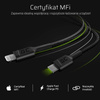Green Cell Power Stream - USB-C - Lightning cable 100 cm with Power Delivery support (Apple MFi Certified)