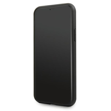Karl Lagerfeld szilikon ikonikus Karl`s Head - iPhone 11 Pro tok (fekete)