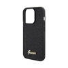 Guess Disco Metal Script - Case for iPhone 15 Pro Black)
