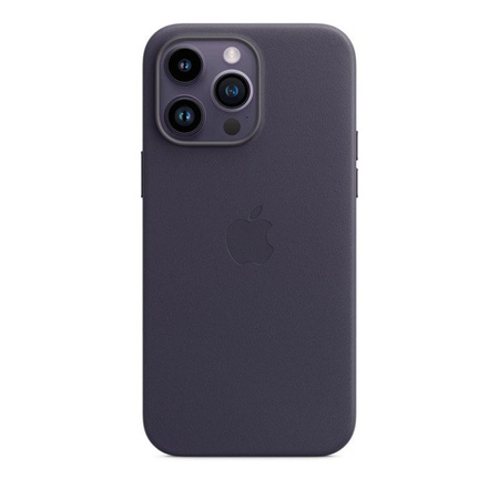 Apple Leather Case - Leather Case with MagSafe for iPhone 14 Pro Max (ink)