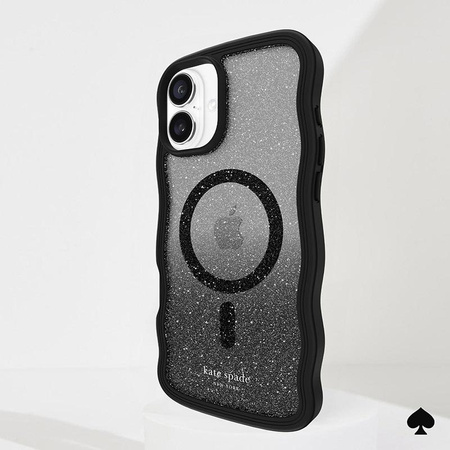 Kate Spade New York Wavy MagSafe - Pouzdro pro iPhone 16 Plus (Nightfall)