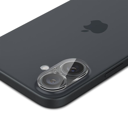 Spigen Optik GLAS.TR Camera Protector 2-Pack - ochranné sklo objektivu pro iPhone 16 / 16 Plus (2 ks) (Transparent)