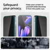 Spigen GLAS.TR EZ FIT Privacy 2-Pack – Tvrzené sklo s filtrem soukromí pro Google Pixel 9 / 9 Pro / 10 / 10 Pro (2 ks)