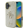 Guess Fixed Glitter Big 4G - iPhone 16 Plus Tasche (Gold)
