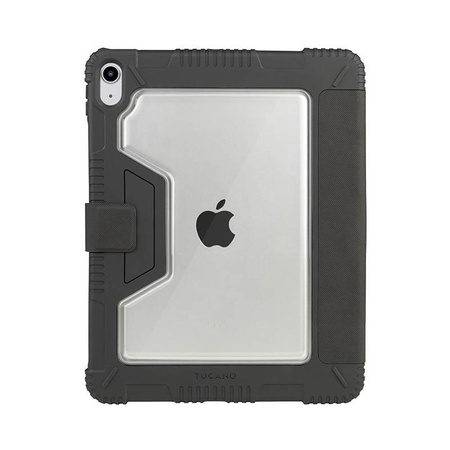 Tucano Educo Case - Étui blindé pour iPad 10.9" (2022) avec aimant et support pour Apple Pencil (Noir)